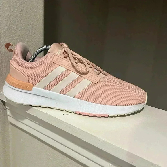 adidas Women's Racer TR21 Trail Running Shoe H00649 Pink/White Size 10 - Picture 2 of 10